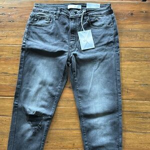 KANCAN USA mid rise ankle skinny jeans
